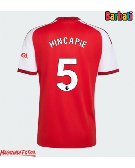 Arsenal Piero Hincapie #5 Tricou Fotbal Replică 2026-27 Barbati Acasa Arsenal Piero Hincapie #5 Tricou Fotbal Replică 2026-27 Barbati Acasa